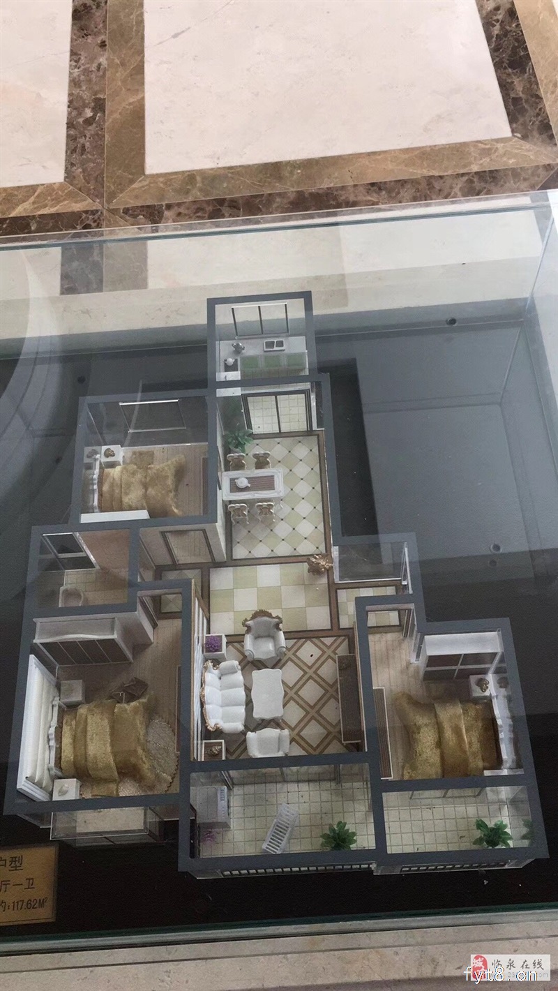 御水华府现房.3室121平.90万首付3成.一手合同